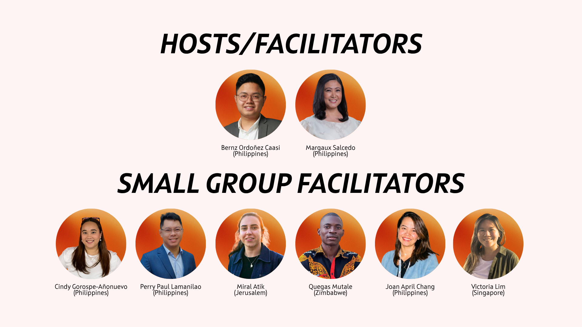 Host/Facilitators