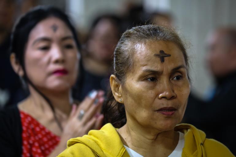 Ash Wednesday in the Philippines