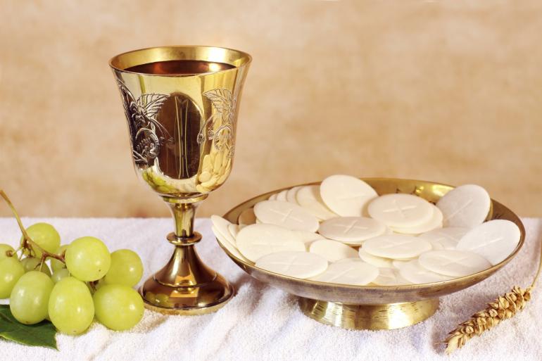 Prayer of spiritual communion when at home