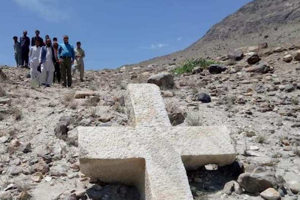 Mysterious Ancient Marble Cross Found in Pakistan