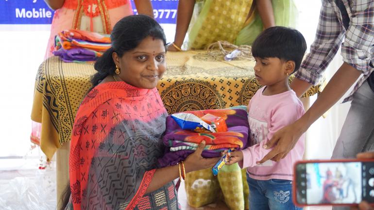 Semi Christmas was celebrated by RVA and Amruthavani at Jeevodaya Home for Children on 18th December 2020.