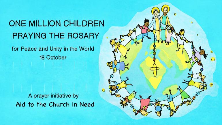 One Million Children Praying the Rosary on October 18, 2021 One Million Children Praying the Rosary