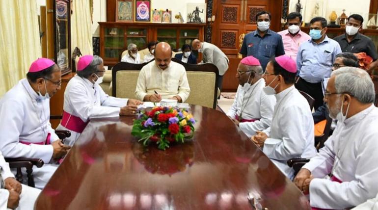 Indian Catholic Bishops voice out concern over proposed anti-conversion law Even as the Karnataka state government is mulling the necessity to enact a law to ban forcible religious conversions, an opinion is emerging against such a move.