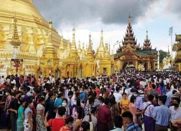 Thadingyut is a popular festival for Buddhists in Myanmar, even for Catholics whose relatives are Buddhists. Catholics visit their Buddhist family relations and friends during the festival.  But this year, the overall public feeling is dampened due to pandemic restrictions and military coup. People living in conflict areas cannot participate in the joyous festival bringing families together. 