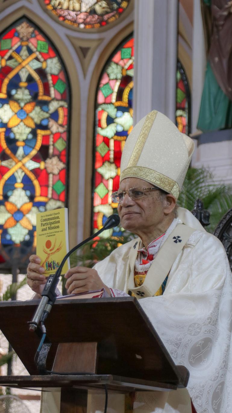Cardinal Oswald Gracias appealed to every Catholic faithful to transform the Church in India to a Synodal Church. 