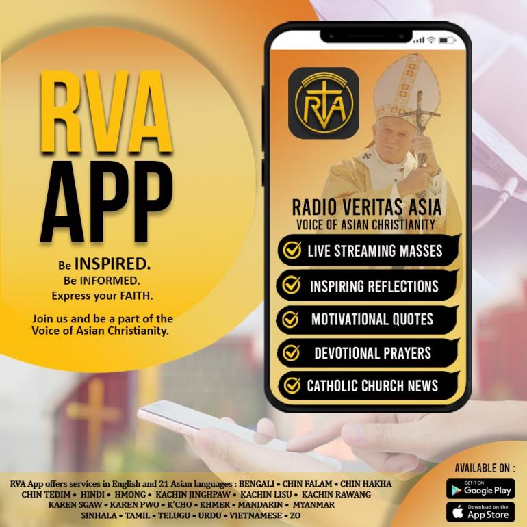 Cardinal Charles Maung Bo, SDB, President, Federation of Asian Bishops Conferences (FABC), will inaugurate a new mobile app for Radio Veritas Asia at St. Mary’s Cathedral, Yangon, Myanmar, October 11.  