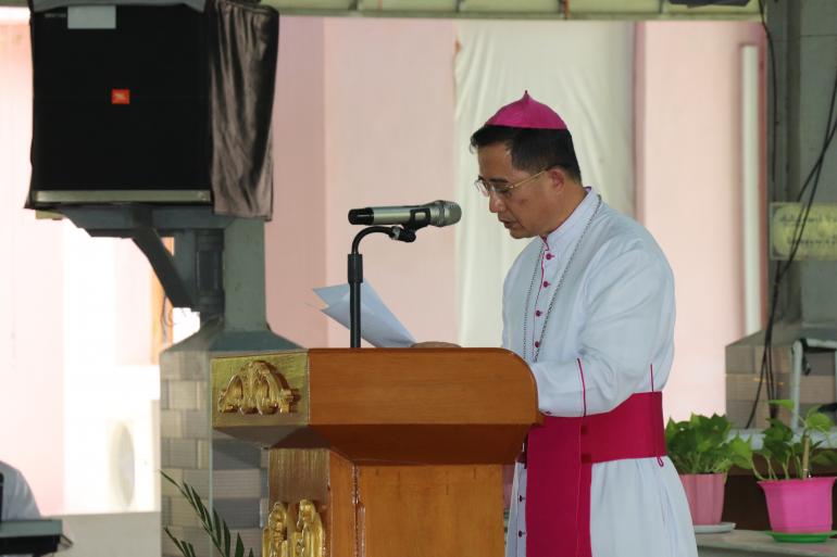 Bishop John Saw Yaw Han, Secretary of Catholic Bishops’ Conference of Myanmar (CBCM), and Auxiliary Bishop of Yangon Archdiocese, announced the synodal process to all the faithful in the nation on October 11.