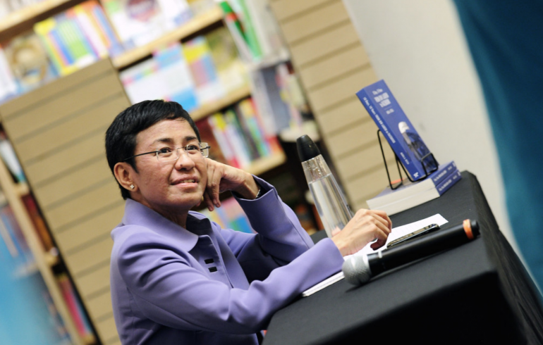 A top Philippine church leader has praised the distinguished journalist Maria Ressa’s winning the Nobel Peace Prize for 2021. 