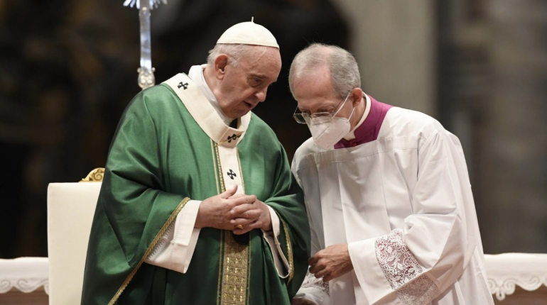 Pope: Celebrating Synod means walking together on the same road Pope Francis celebrated Mass at St Peter’s Basilica for the solemn opening of the Synod of Bishops, which will take place in three stages over the next two years.