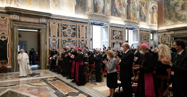 Pope: Work to build a more solidarity, just, and equitable work In an address to the Centesimus Annus – Pro Pontifice Foundation, Pope Francis says developing a more just and equitable society, and protecting the freedom and dignity of persons, is at the heart of the mission to implement the Church’s social teaching.