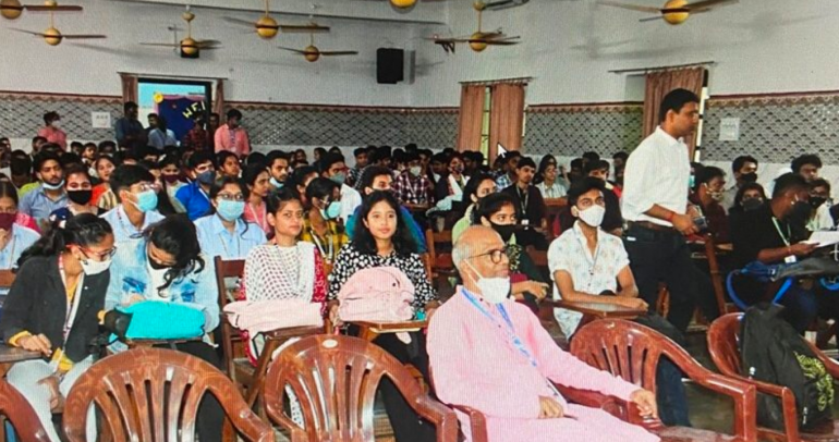 Students urged to overcome evil of selfishness, greed Swami Sachidananda Bharathi, a peace activist, has urged students to work for an India free of hunger, caste discrimination and corruption by overcoming the evil of selfishness and greed.