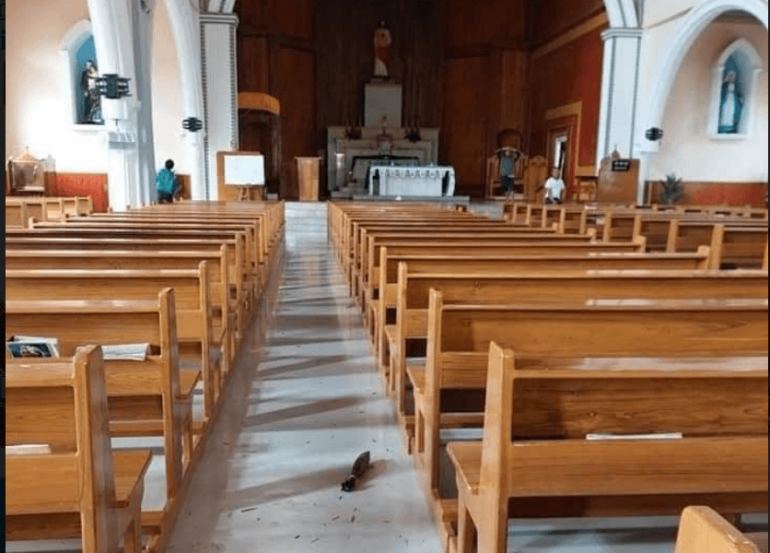 A new Cathedral church in the diocese of Phekhone in Shan State, Myanmar, was hit for the third time by artillery shells of the military soldiers on November 9.