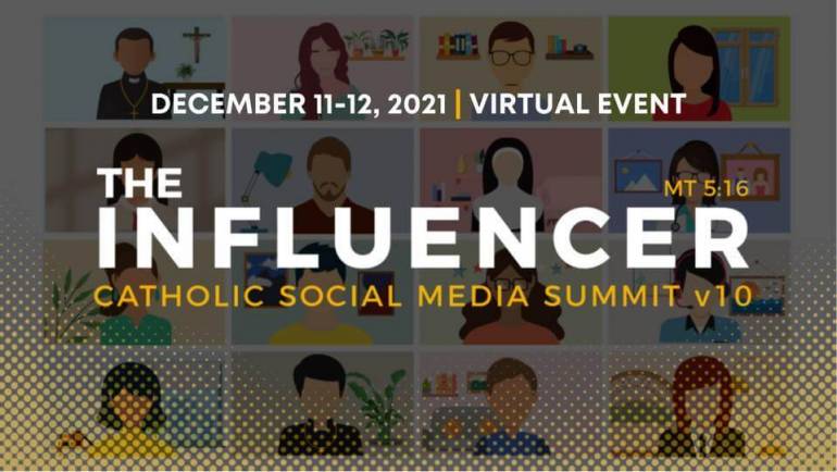 The 10th Catholic Social Media Summit (CSMS) will be held virtually from December 11 to 12.