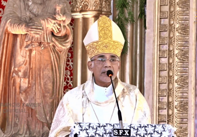 Indian Archbishop urges officials to avoid offensive intervention in heritage areas Archbishop Filipe Neri Ferrão of Goa-Daman urged government authorities to avoid “any undue or offensive interventions, even by legitimate stakeholders in and around these monuments that can have grave consequences and attract the derecognition of the World Heritage status, which would be a tremendous and severe loss to Goa.”