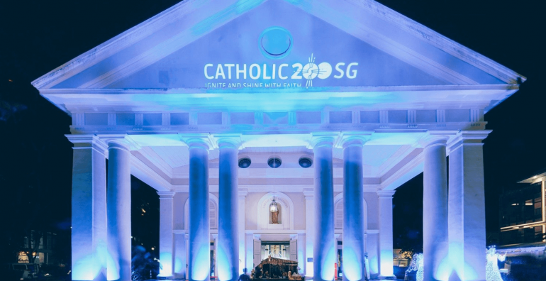 The year-long bicentennial celebrations which kicked off on 13 December 2020, concluded on Saturday with simultaneous Masses in the 32 parish churches of Singapore. Singapore-200-years-celebrations-mass-bells