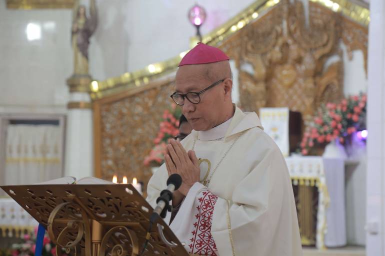 Myanmar Archbishop releases guidelines to pray and overcome crises Myanmar Archbishop of Mandalay released guidelines to pray and overcome crises on January 8.
