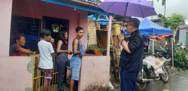 Caritas Philippines aids to rebuild lives of typhoon Odette victims Caritas Philippines is helping the people affected by the recent Typhoon Rai (better known in the Philippines as Typhoon Odette) as they begin to rebuild their lives, says a bishop from the southern Philippines.