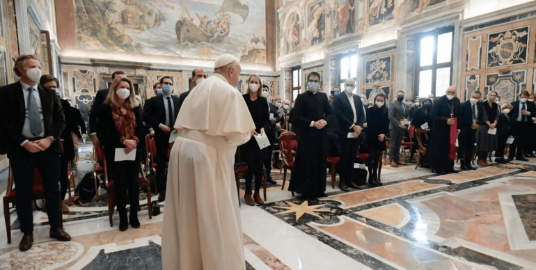 Pope Francis on Friday received in audience a group of French entrepreneurs. He spoke to them about how to implement the Gospel values in their businesses.