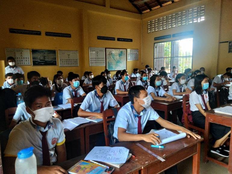 In Cambodia, a Catholic village school rejoices as eight students from Chamroeun Vichea High School (CVHS) passed out with Grade A from the High School Diploma Examination 2021 results declared on January 14, 2022.