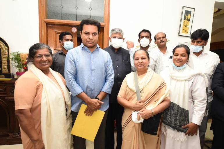 Christian leaders met government officials to discuss issues and look forward to plausible solutions in the Indian state of Telangana on January 25.