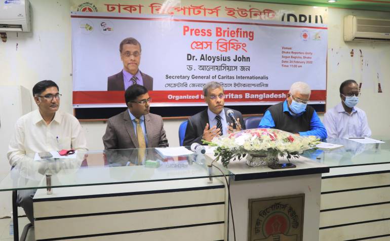 Bangladesh’s top government official praised Caritas Bangladesh for aiding in the country's socio-economic development.
