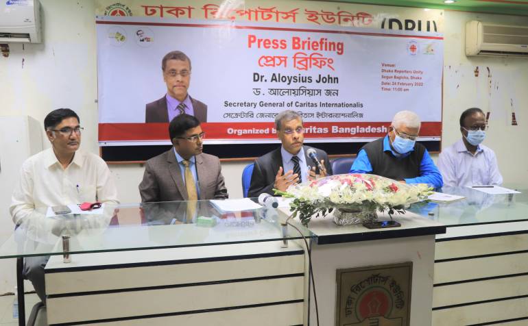 Caritas Bangladesh praised for good work Bangladesh’s top government official praised Caritas Bangladesh for aiding in the country's socio-economic development.