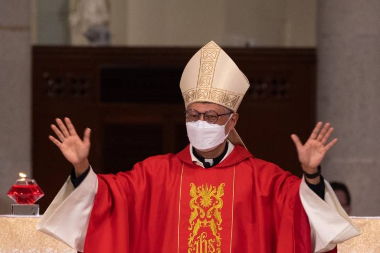 Hong Kong's Bishop Stephen Chow Sau Yan called Catholics to pray for Ukraine.  "Russia's attacks on Ukraine are deeply disturbing to us,” says Hong Kong's Bishop Stephen Chow Sau Yan in a pastoral letter dated February 25.