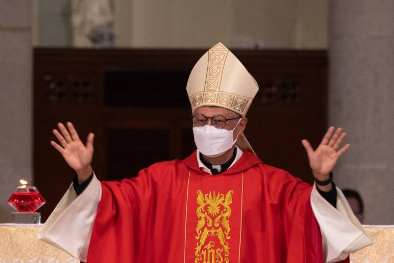 Hong Kong Bishop encourages Catholics to pray for Ukraine Hong Kong's Bishop Stephen Chow Sau Yan called Catholics to pray for Ukraine. "Russia's attacks on Ukraine are deeply disturbing to us,” says Hong Kong's Bishop Stephen Chow Sau Yan in a pastoral letter dated February 25.