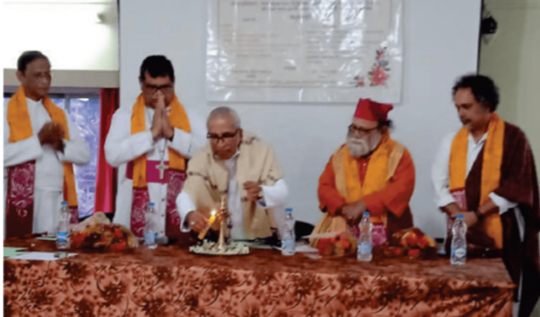 Indian literary association felicitates Bangladeshi Cardinal D’Rosario A newly formed Indian literary association honoured a Bangladeshi Catholic leader in Kolkota, West Bengal on February 7.