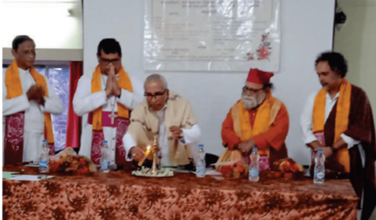 A newly formed Indian literary association honoured a Bangladeshi Catholic leader in Kolkota, West Bengal on February 7.