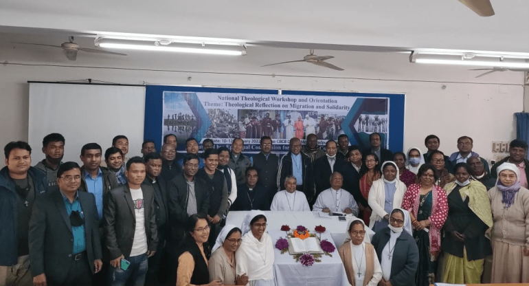 Bangladesh Catholic church brought together laity to look at migration and solidarity with the eyes of faith, based on the Bible. 