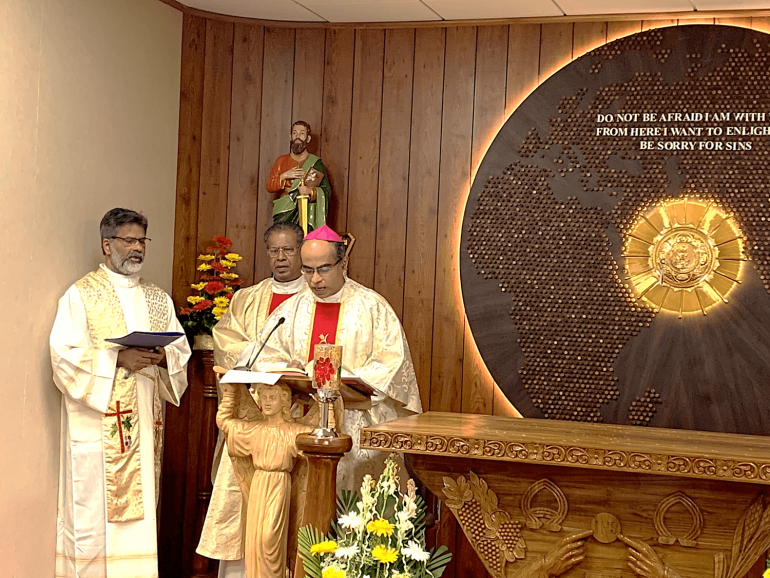 The world’s first-ever STUDIO CHAPEL was inaugurated at Saint Paul’s Bandra Campus in Mumbai, India on January 28.