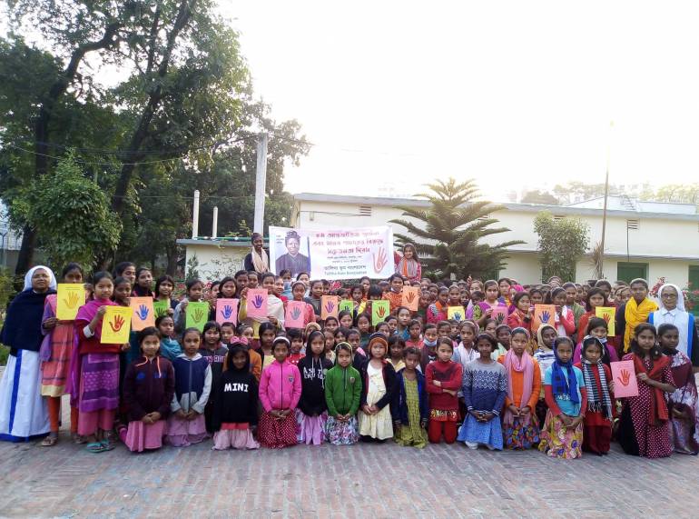 Bangladesh Nuns organized a seminar on Human Trafficking, women empowerment Associates of Mary Queen of the Apostles, commonly known as SMRA sisters, organized a seminar on Human Trafficking at Bottombly Home Dhaka, Bangladesh, on February 8.