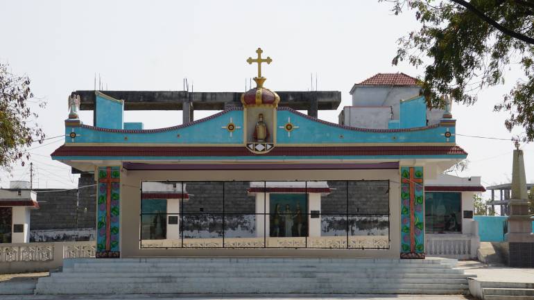 Infant Jesus Feast observed in Andhra of South India A village named Turka Enjyala, which is located 17 km away from the City of Hyderabad, has got its importance within the Catholic community of the twin cities of Hyderabad and Secunderabad in Andhra Pradesh, South India. That is because of the Infant Jesus Shrine which is in this village.