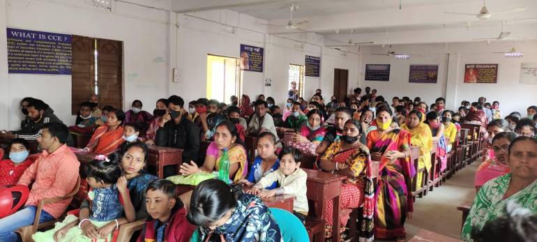 The social development center in the Agartala diocese of Tripura in northeastern India organized a health camp for children with disabilities and their parents on February 17.