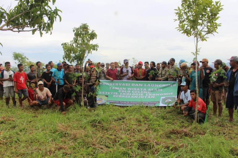 St. Fransiscus Assisi parish, Tentang, in collaboration with the local government of the Ndoso sub-district, West Manggarai Regency, Indonesia, launched the Golong Geleng Nature Tourism Park on January 28. 