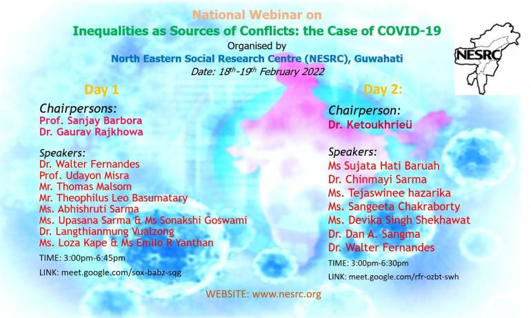 Jesuit-run research center to hold national seminar on inequalities in India A Jesuit-run research center will hold a national seminar on “Inequalities as sources of conflicts: the case of COVID.”