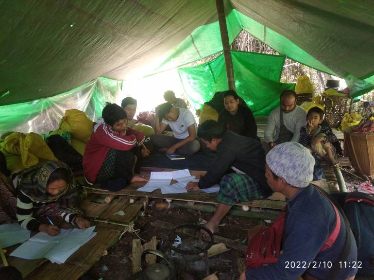 Myanmar Churches contribute food aid to people displaced due to internal conflict Christian Churches in Putao District of Kachin State contributed food aid on February 14 to Internally Displaced Persons (IDPs) who fled due to regional war in the Township of Putao, the northern part of Myanmar.