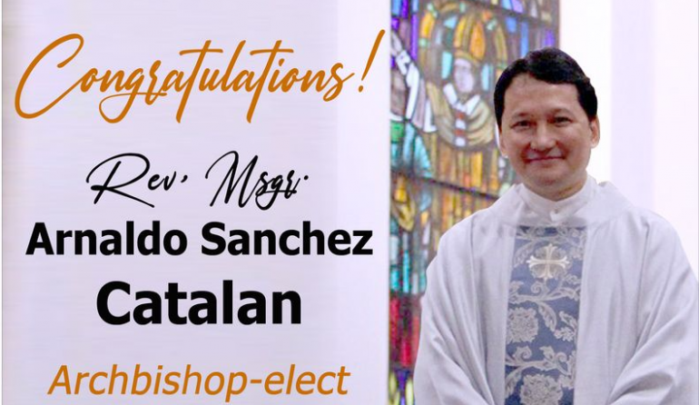 First priest of Manila Archdiocese named Nuncio Pope Francis has appointed Msgr. Arnaldo Sanchez Catalan as the new Apostolic Nuncio to Rwanda.