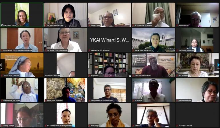 Talitha Kum Bangladesh creates awareness against child trafficking Talitha Kum Bangladesh held a webinar to create awareness against child trafficking on February 26. The webinar focused on preventing human trafficking by ensuring the well-being of children eliminating early and forced marriages.