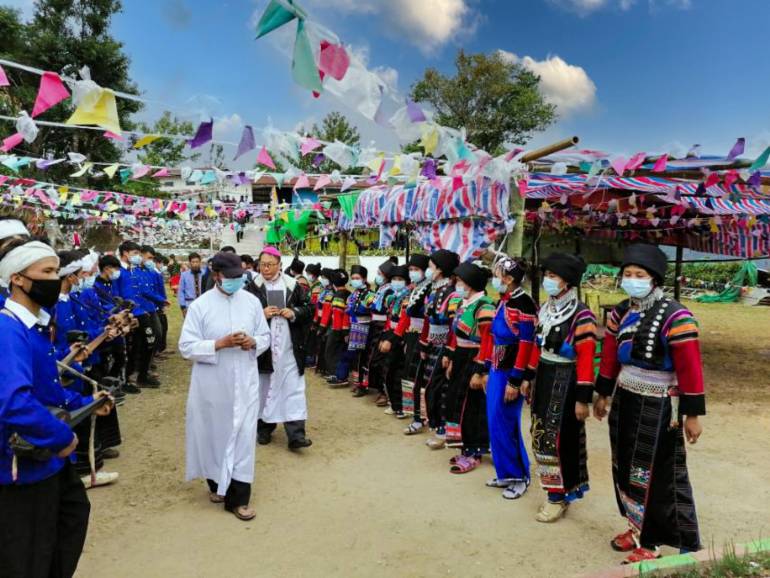 Rely on God more in difficult times: Myanmar Bishop Myanmar Bishop Lucas Jeimphaug Dau Ze (SDB) encouraged the faithful to rely on more God in prevailing times of difficulties.