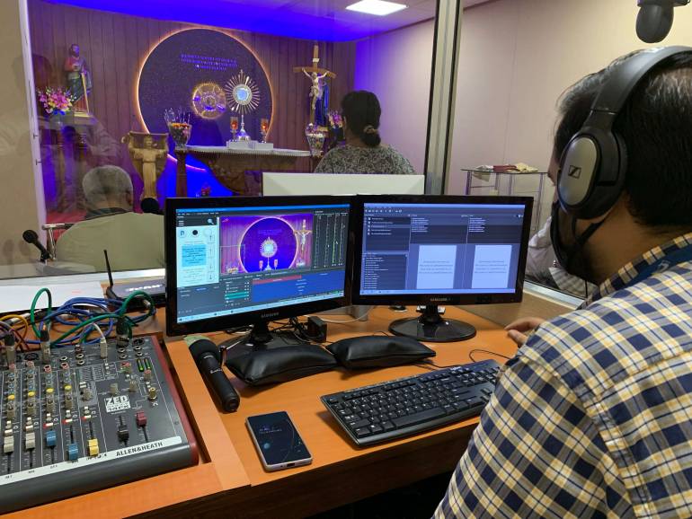 World-first Studio Chapel inaugurated in Mumbai, India The world’s first-ever STUDIO CHAPEL was inaugurated at Saint Paul’s Bandra Campus in Mumbai, India on January 28.