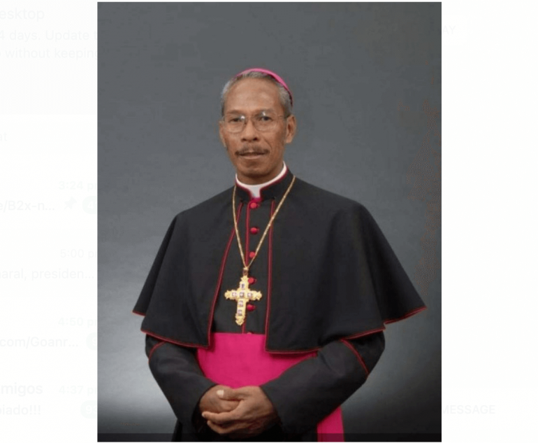 In a pastoral letter released on March 1, East Timor bishop advises shunning sentimentality in a democratic setting and compares politics to a sacrament aiming for the safety of people.