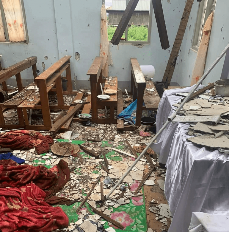 16 parishes closed down in Myanmar due to war Myanmar’s Loikaw diocese has closed down 16 churches due to Burmese military forces and KNDF (Karenni Nationalities Defense Force (KNDF), even priests and nuns have to move into the forest area.