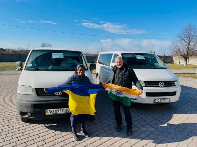 An Indian nun working in Ukraine has managed to rescue people including medical students from India and other parts of the world to safer destinations.