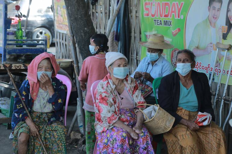 A former terminally sick patient found the charity team for patients who suffer from similar diseases, almost begging for financial sources from the streets.  U Ye Zaw, a 40-year-old founder and the president of the charity team, stated that he wanted those patients and the elderly to have a peaceful life as he experienced it. 