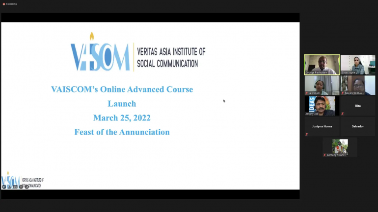 Asian Bishops’ Media Institute Launch Online Advanced Course in Pastoral Communication