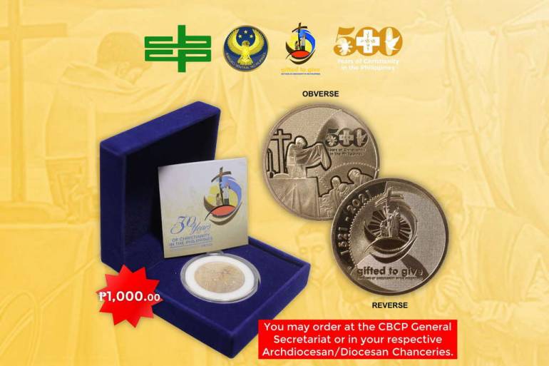CBCP releases 500YOC commemorative coins CBCP releases 500YOC commemorative coins