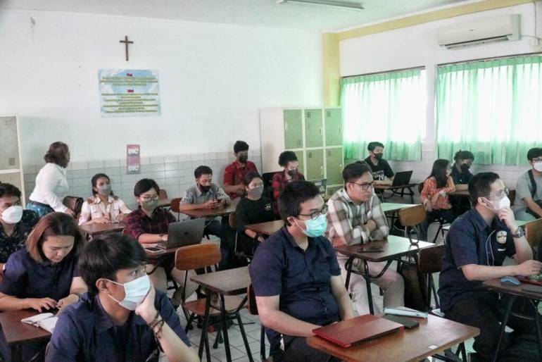 Participants of the social communication training
