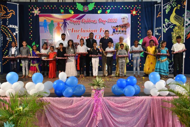 Children's Day by Janvikas Society in Indore